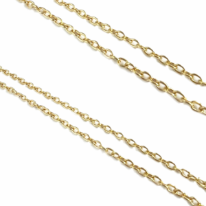 Cadena Derecha 1.0X6X4MM - DORADO (NACIONAL)