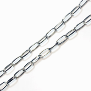 Cadena Media Caña Níquel 19X8X2MM - 2169