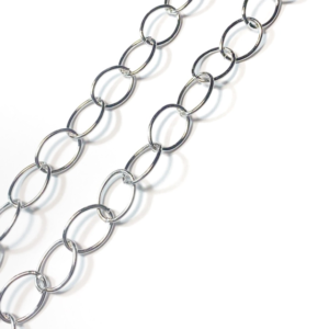 Cadena Oval Níquel 18X13X1.6MM - 2174