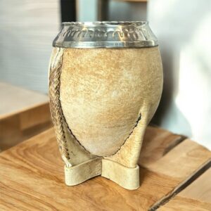 Mate torpedo cuero crudo
