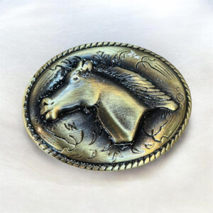 Hebilla oval caballo