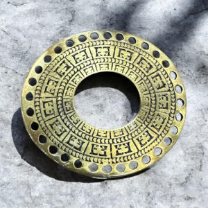 Hebilla oval dama hueco