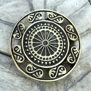 Hebilla circular mandala