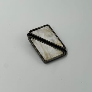 Hebilla rectangular triangulos