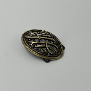 Hebilla oval vintage