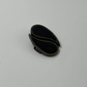 Hebilla de guampa oval gota